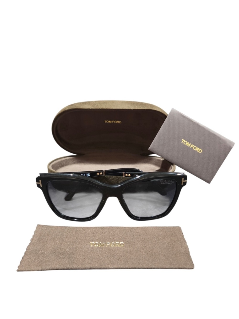 LOW START Tom Ford Polarized LUCIA Cat Eye Sunglasses FULL INCLUSION - Picture 5 of 11